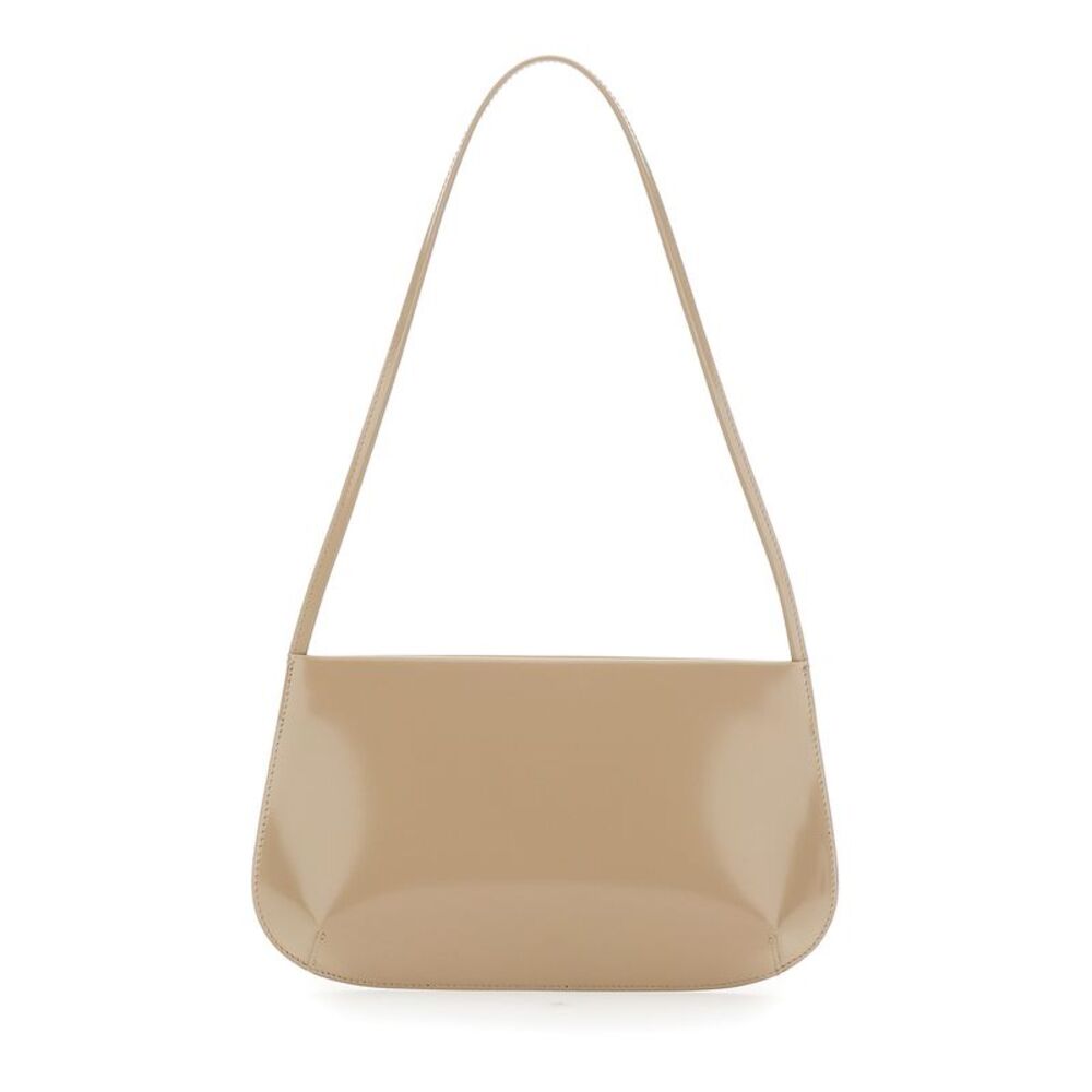 Fane Women Bra Bag With Metal Details And Internal Pockets In Beige Unisex